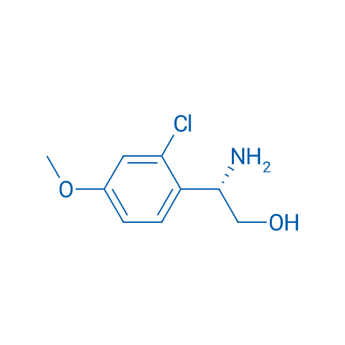 (S)-2-amino-2-(2-chloro-4-methoxyphenyl)ethan-1-ol 250mg