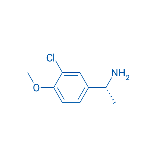 (R)-1-(3-Chloro-4-methoxyphenyl)ethan-1-amine 250mg