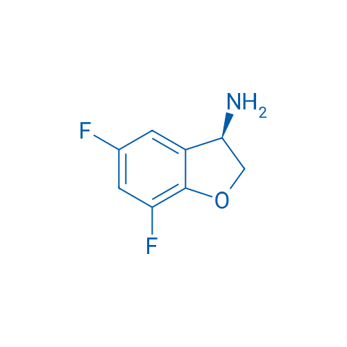 (R)-5,7-Difluoro-2,3-dihydrobenzofuran-3-amine 100mg