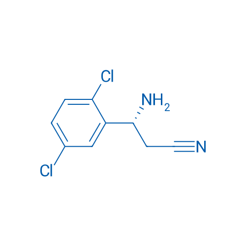 (3R)-3-AMINO-3-(2,5-DICHLOROPHENYL)PROPANENITRILE 250mg
