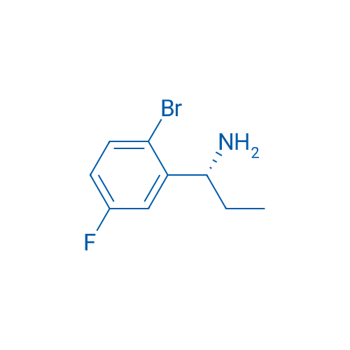 (R)-1-(2-BROMO-5-FLUOROPHENYL)PROPAN-1-AMINE 1g