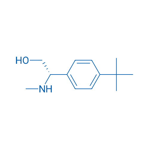 (S)-2-(4-(tert-Butyl)phenyl)-2-(methylamino)ethanol 250mg