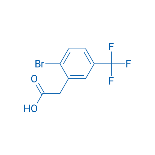 2-(2-Bromo-5-(trifluoromethyl)phenyl)acetic acid 5g