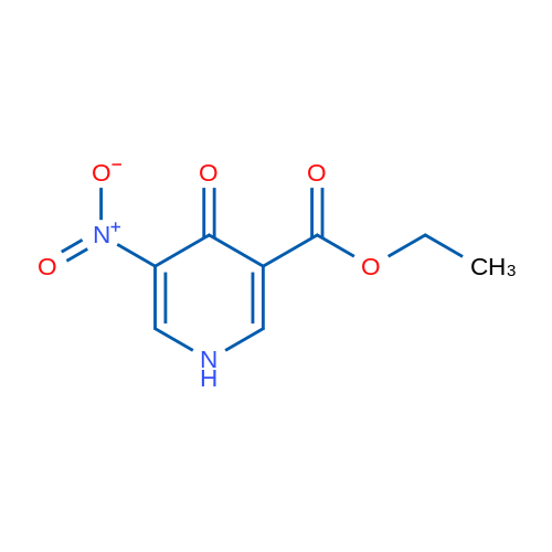 Ethyl 5-nitro-4-oxo-1,4-dihydropyridine-3-carboxylate 1g