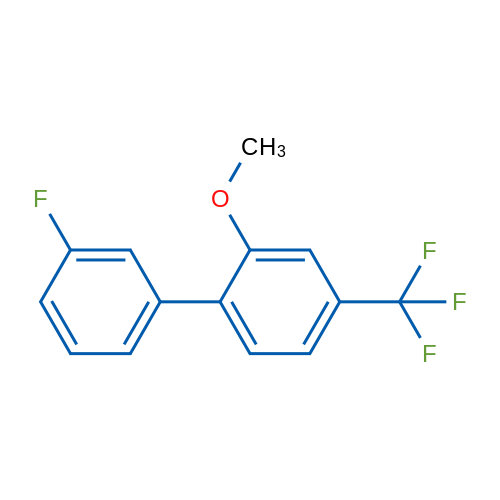 3'-Fluoro-2-methoxy-4-(trifluoromethyl)biphenyl 1g