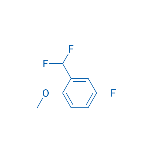 4-Fluoro-2-(difluoromethyl)anisole 1g