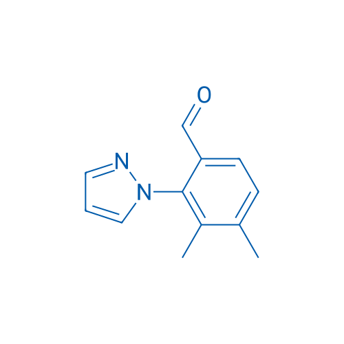 3,4-Dimethyl-2-(1H-pyrazol-1-yl)benzaldehyde 1g