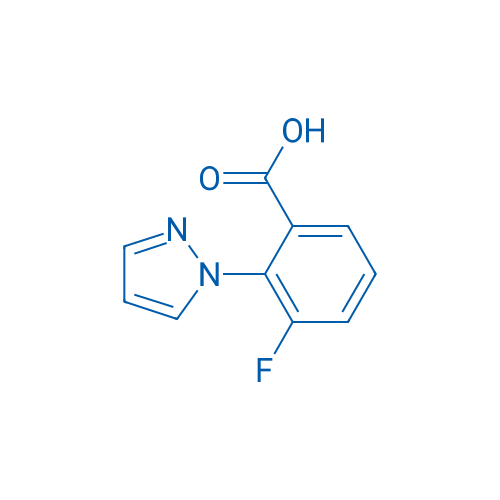 3-Fluoro-2-(1H-pyrazol-1-yl)benzoic acid 1g