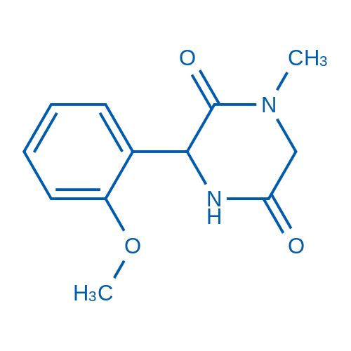 3-(2-Methoxyphenyl)-1-methylpiperazine-2,5-dione 5g
