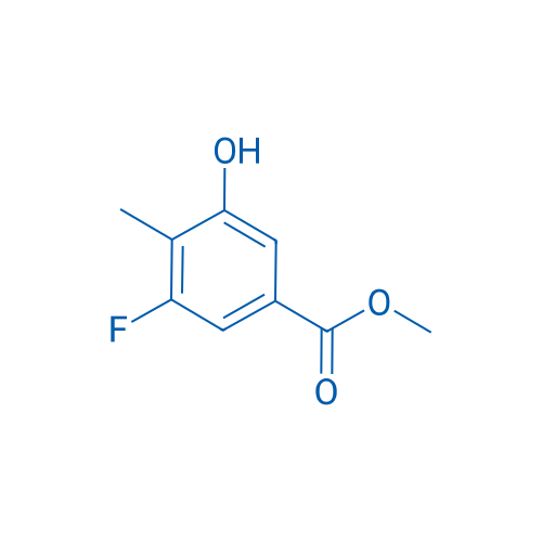Methyl 3-fluoro-5-hydroxy-4-methylbenzoate 250mg