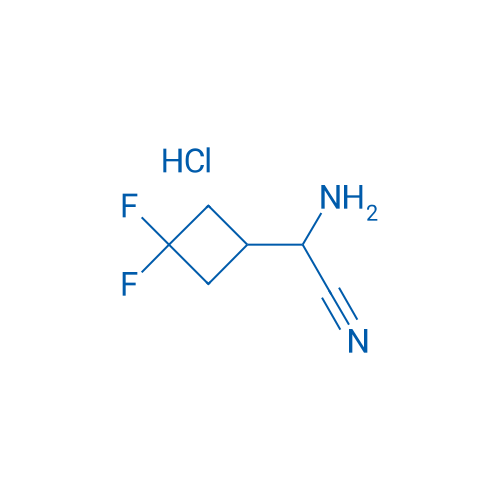 2-Amino-2-(3,3-difluorocyclobutyl)acetonitrile hydrochloride 1g