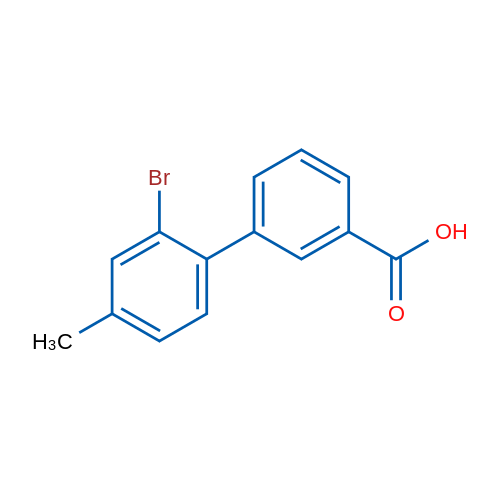 2'-Bromo-4'-methylbiphenyl-3-carboxylic acid 1g