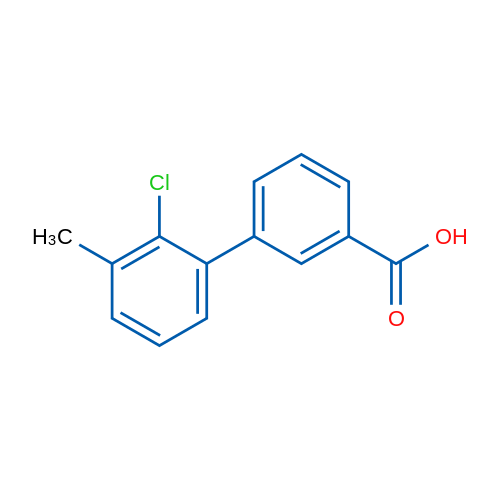 2'-Chloro-3'-methylbiphenyl-3-carboxylic acid 1g