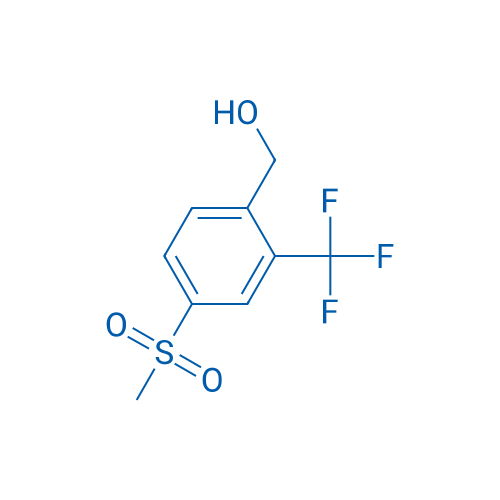 (4-(Methylsulfonyl)-2-(trifluoromethyl)phenyl)methanol 250mg