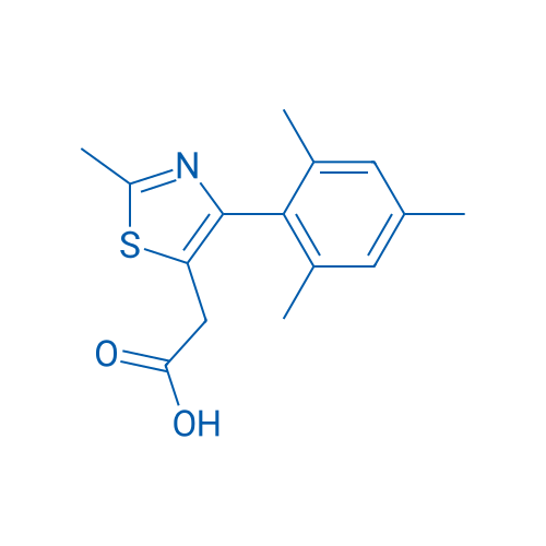 2-(4-Mesityl-2-methylthiazol-5-yl)acetic acid 1g