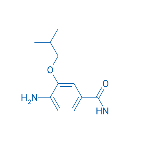 4-Amino-3-isobutoxy-n-methyl-benzamide 250mg
