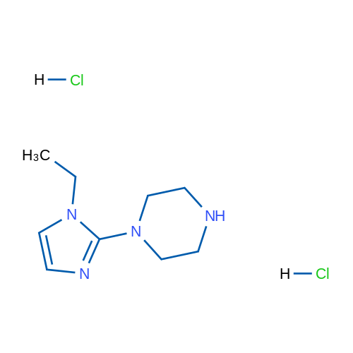 1-(1-ethyl-1H-imidazol-2-yl)piperazine dihydrochloride 1g