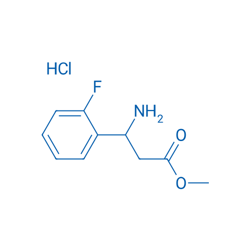 Methyl 3-amino-3-(2-fluorophenyl)propanoate hydrochloride 100mg