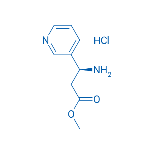 (S)-Methyl 3-amino-3-(pyridin-3-yl)propanoate hydrochloride 250mg
