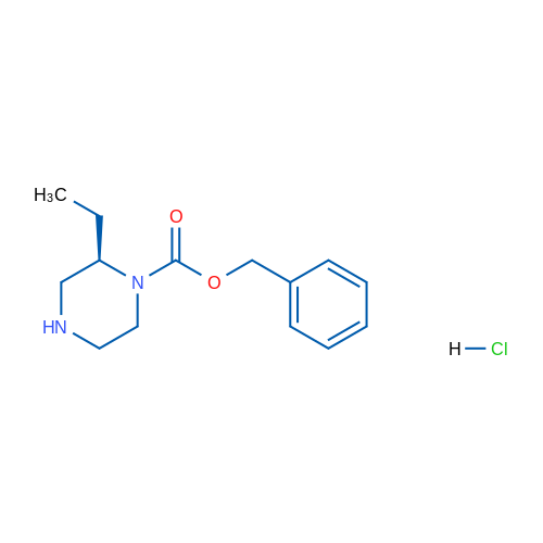 (R)-Benzyl 2-ethylpiperazine-1-carboxylate hydrochloride 1g