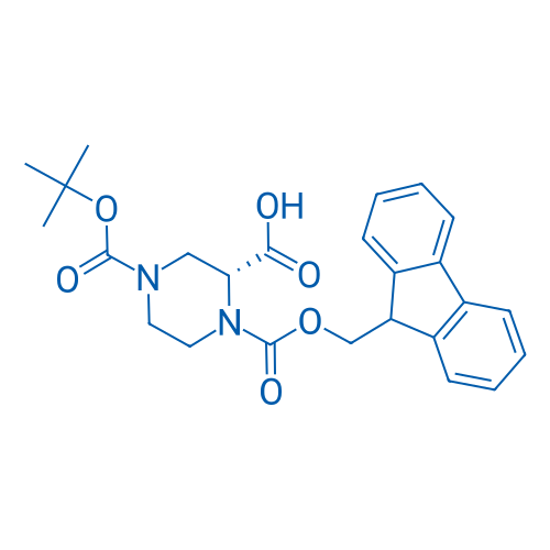 (R)-1-Fmoc-4-Boc-piperazine-2-carboxylicacid 1g