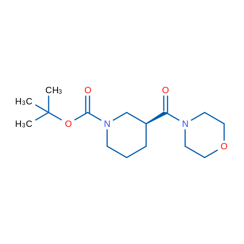 (S)-tert-Butyl 3-(morpholine-4-carbonyl)piperidine-1-carboxylate 1g