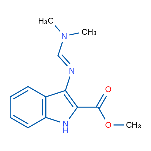 Methyl 3-(((dimethylamino)methylene)amino)-1H-indole-2-carboxylate 1g