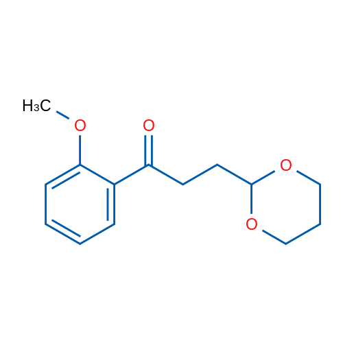 3-(1,3-Dioxan-2-yl)-2'-methoxypropiophenone 1g