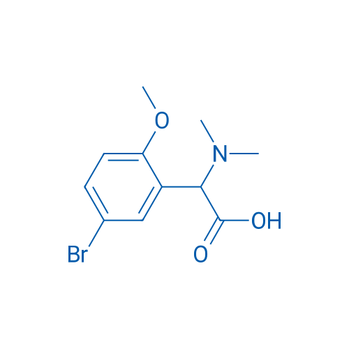 2-(5-Bromo-2-methoxyphenyl)-2-(dimethylamino)acetic acid 1g