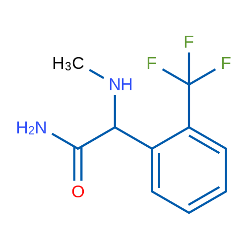 2-(Methylamino)-2-(2-(trifluoromethyl)phenyl)acetamide 1g