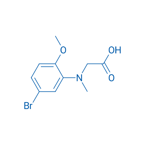 2-((5-Bromo-2-methoxyphenyl)(methyl)amino)acetic acid 1g