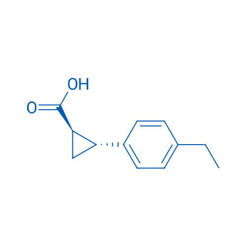 Rel-(1R,2R)-2-(4-ethylphenyl)cyclopropane-1-carboxylic acid 5g