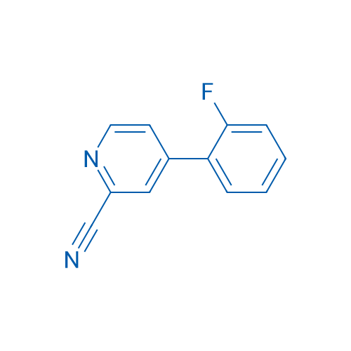 4-(2-Fluorophenyl)pyridine-2-carbonitrile 1g