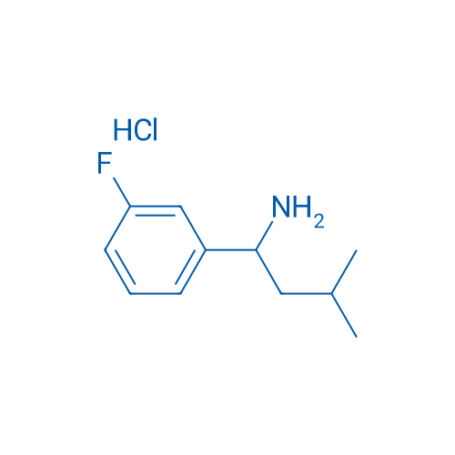 1-(3-Fluorophenyl)-3-methylbutan-1-amine hydrochloride 1g