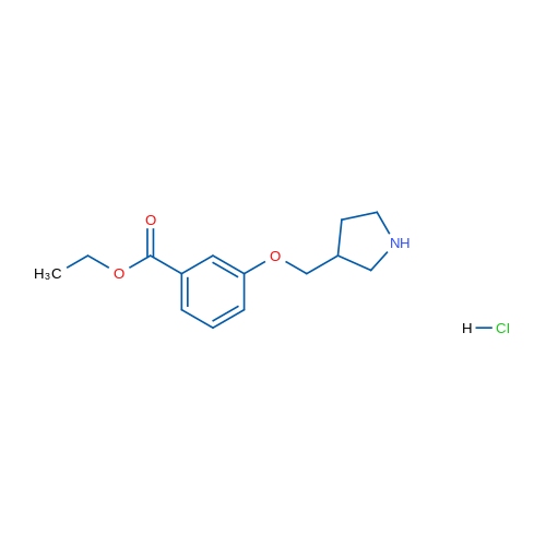Ethyl 3-(pyrrolidin-3-ylmethoxy)benzoate hydrochloride 5g
