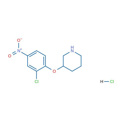 3-(2-Chloro-4-nitrophenoxy)piperidine hydrochloride 5g