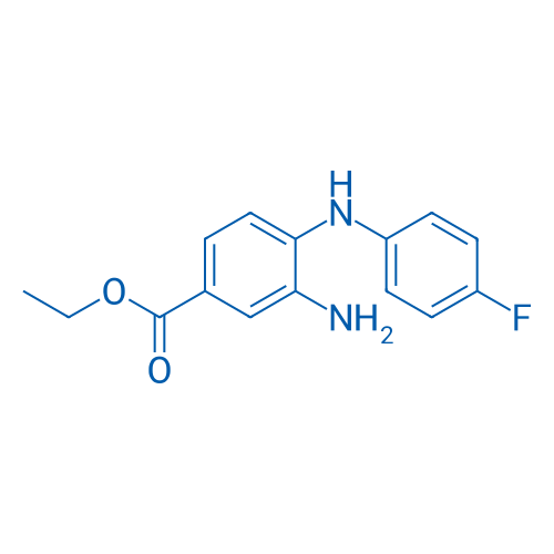 Ethyl 3-amino-4-((4-fluorophenyl)amino)benzoate 1g
