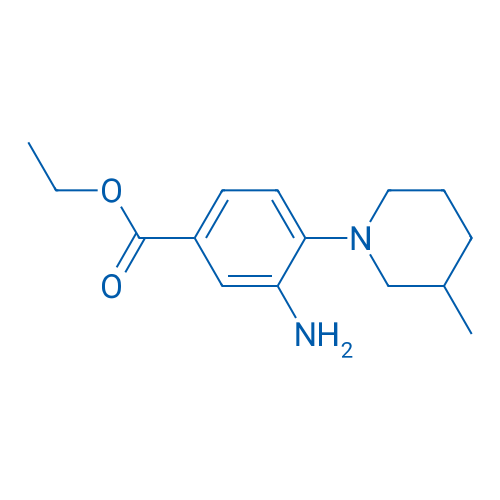 Ethyl 3-amino-4-(3-methylpiperidin-1-yl)benzoate 1g