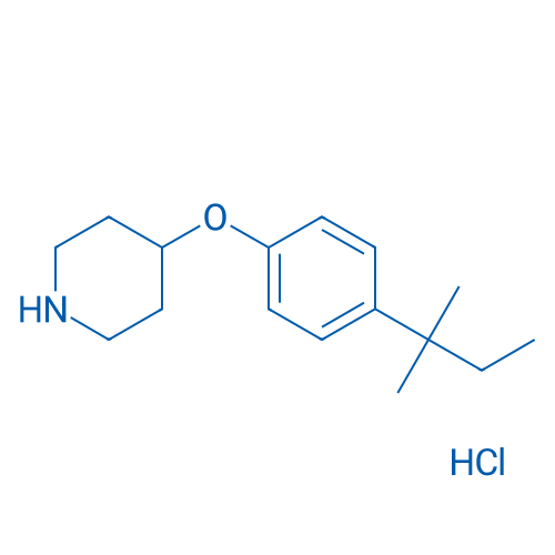 4-(4-(tert-Pentyl)phenoxy)piperidine hydrochloride 5g