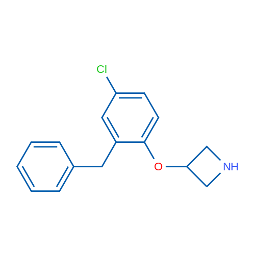 3-(2-Benzyl-4-chlorophenoxy)azetidine 1g