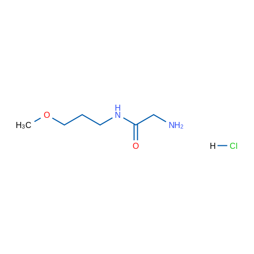 2-Amino-N-(3-methoxypropyl)acetamide hydrochloride 5g
