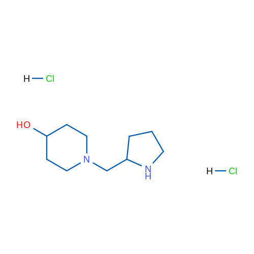 1-(Pyrrolidin-2-ylmethyl)piperidin-4-ol dihydrochloride 5g