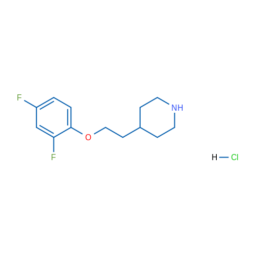4-(2-(2,4-Difluorophenoxy)ethyl)piperidine hydrochloride 5g