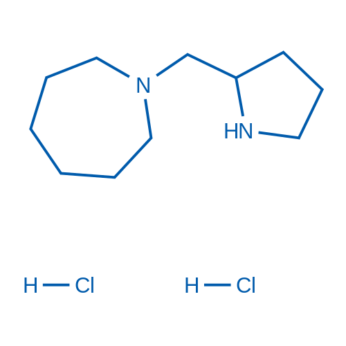 1-(Pyrrolidin-2-ylmethyl)azepane dihydrochloride 1g