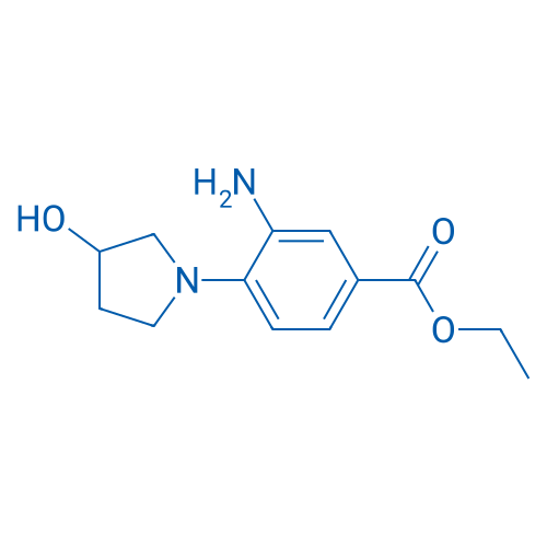 Ethyl 3-amino-4-(3-hydroxypyrrolidin-1-yl)benzoate 1g