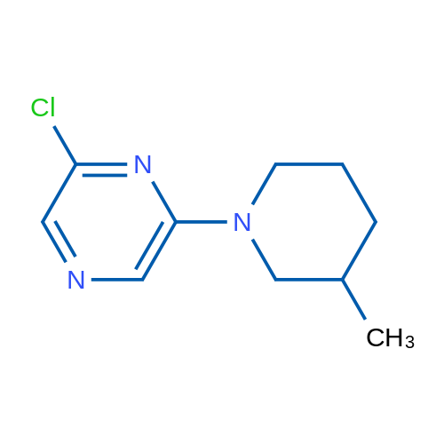 2-Chloro-6-(3-methylpiperidin-1-yl)pyrazine 5g