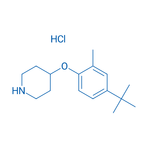 4-(4-(tert-Butyl)-2-methylphenoxy)piperidine hydrochloride 1g