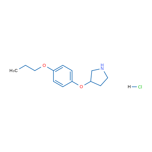 3-(4-Propoxyphenoxy)pyrrolidine hydrochloride 5g