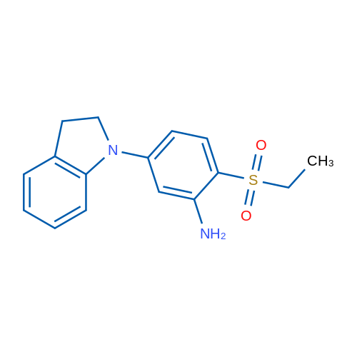 2-(Ethylsulfonyl)-5-(indolin-1-yl)aniline 1g