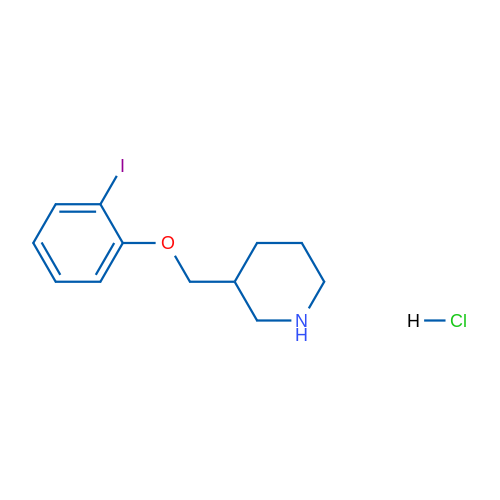 3-((2-Iodophenoxy)methyl)piperidine hydrochloride 1g